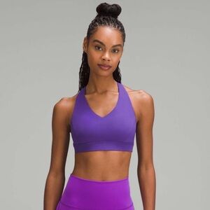 Lululemon Envital Bra B/C Cup Petrol Purple 8